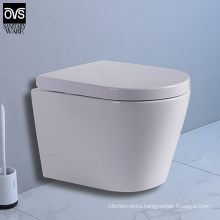 Sanitary Ware Chaozhou Manufacturer Bathroom Wall Hung Ceramic Wc Toilet